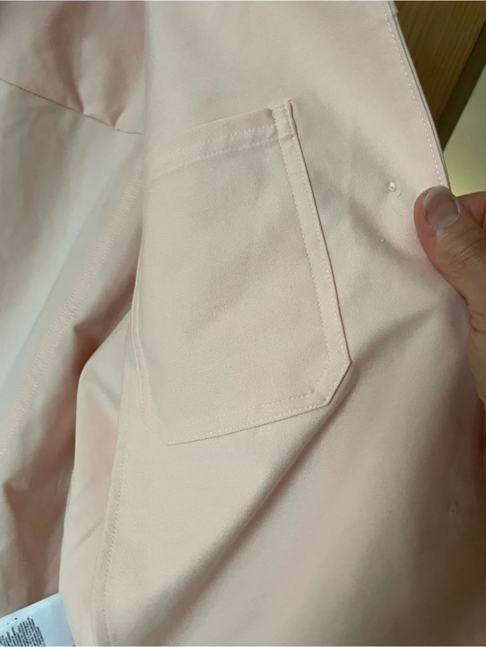Athleta Skyline Chore Jacket, Pink Sand, Medium, NWT - Picture 5 of 7